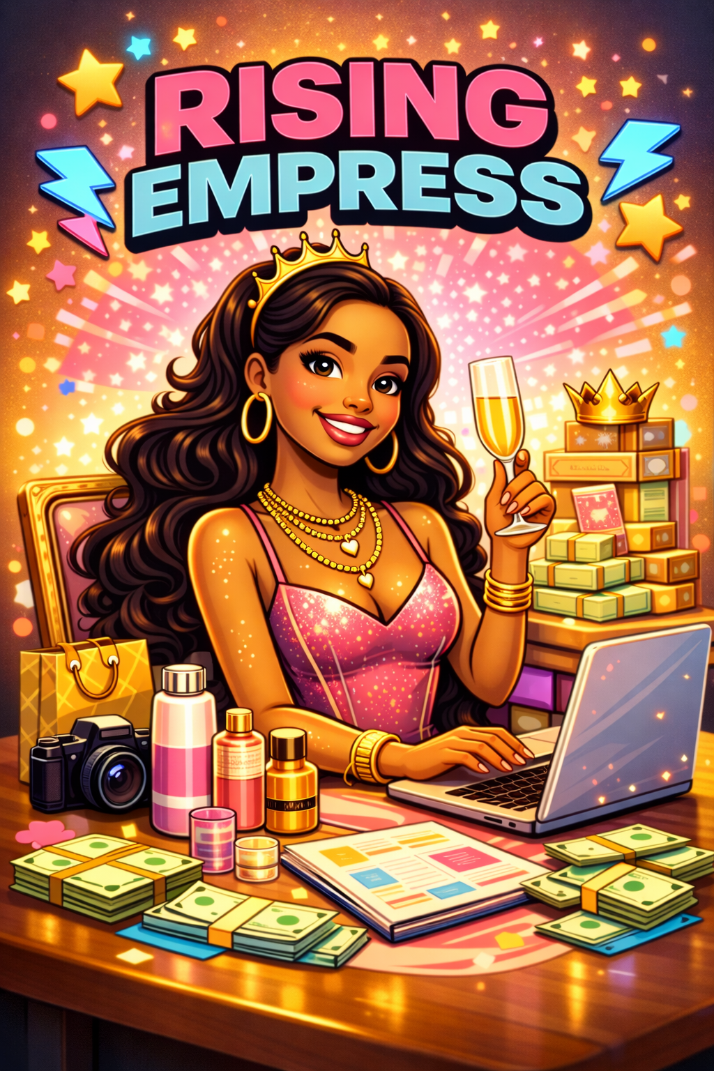 The Rising Empress archetype illustration